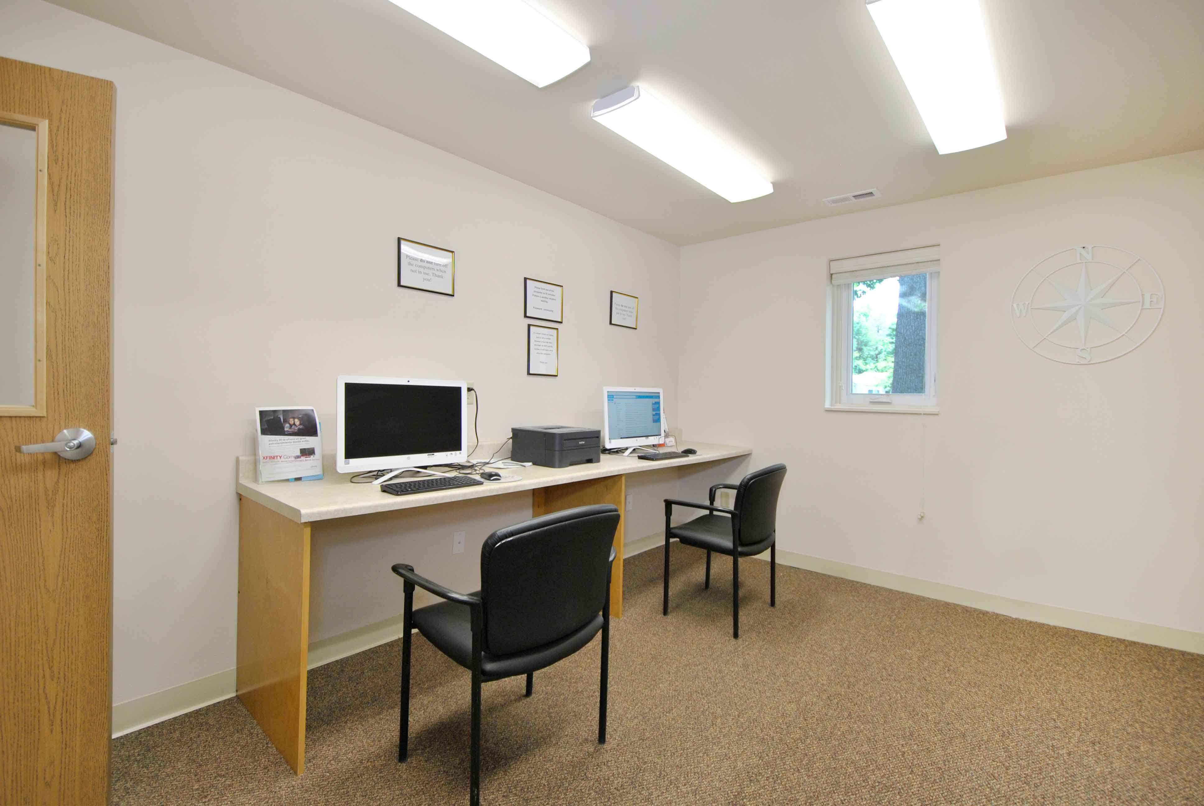 Grange Acres computer room